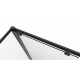 Душевой уголок Black & White S872-1000 Black