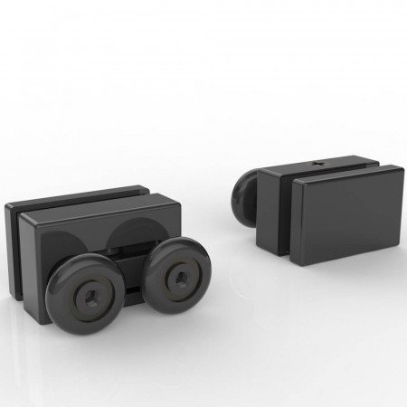 Душевой уголок Black & White S872-1000 Black