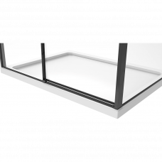 Душевой уголок Black & White S898-800 Black