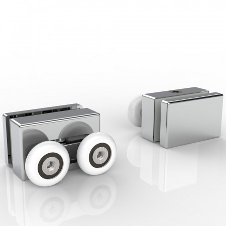 Душевой уголок Black & White SX715 1300 х 800 Chrome