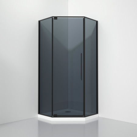 Душевой уголок Black & White S815 BG-900