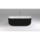 Акриловая ванна Black & White SB109 Black Акриловая ванна Black & White SB109 Black
