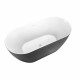 Акриловая ванна Black & White SB320 Grey