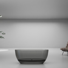 Дизайнерская ванна Black & White SB3010 Smoky Grey