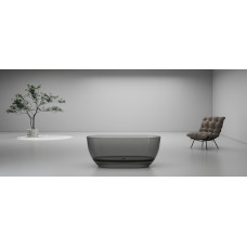 Дизайнерская ванна Black & White SB3010 Smoky Grey