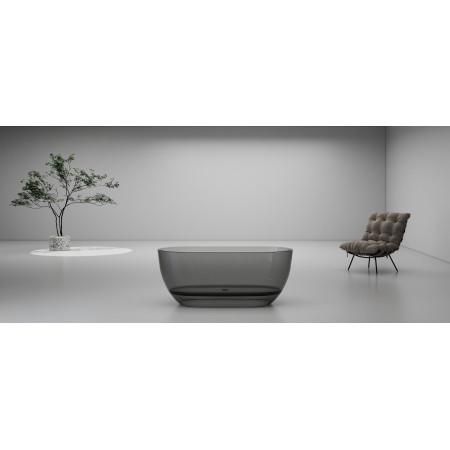 Дизайнерская ванна Black & White SB3010 Smoky Grey