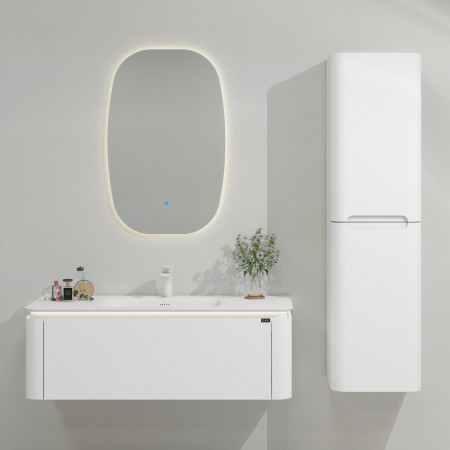 Шкаф-пенал Black & White U925.SC1550 Шкаф-пенал Black & White U925.SC1550