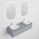 Комплект мебели для ванной Black & White U915.1600-2 Double