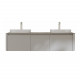 Комплект мебели для ванной Black & White U915.1600-2 Double