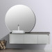 Комплект мебели для ванной Black & White U915.1600L