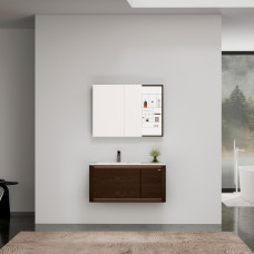 Комплект мебели для ванной Black & White U929.1000 BNL