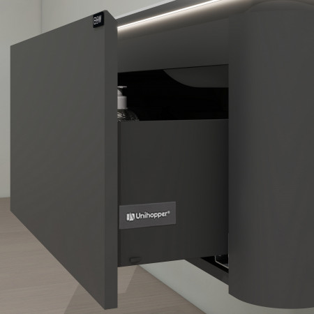 Комплект мебели для ванной Black & White U935.800 BNL Комплект мебели для ванной Black & White U935.800 BNL