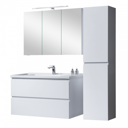 Зеркало-шкаф Orans BC-4023-1000 WHITE Зеркало-шкаф Orans BC-4023-1000 WHITE