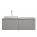 Тумба с раковиной Black & White U915.1200L