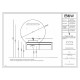 Тумба с раковиной Black & White U915.1400L Тумба с раковиной Black & White U915.1400L