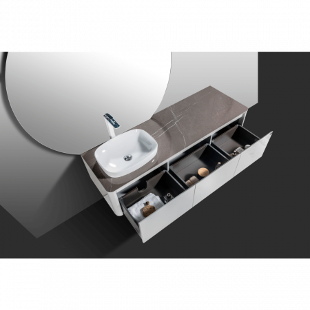 Тумба с раковиной Black & White U915.1600L