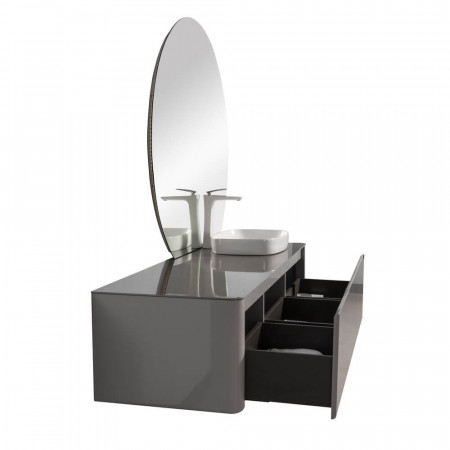 Тумба с раковиной Black & White U915.1600R
