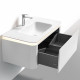 Тумба с раковиной Black & White U925.1100 Тумба с раковиной Black & White U925.1100