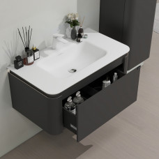 Тумба с раковиной Black & White U935.800