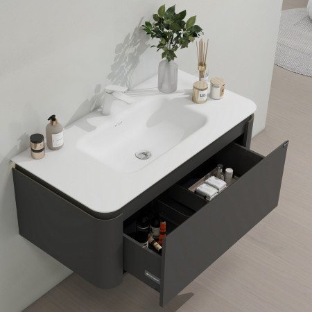 Тумба с раковиной Black & White U935.1000