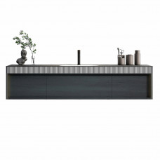 Тумба с раковиной Black & White U950.1600