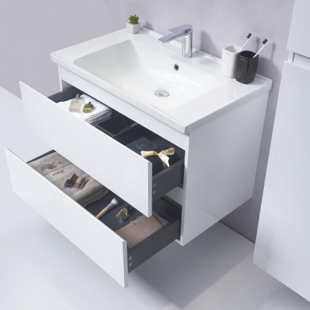 Тумба с раковиной Orans BC-4023-800 White Тумба с раковиной Orans BC-4023-800 White