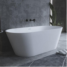 Ванна отдельностоящая CEZARES CZR-COMFORT-170-75-53-SSB из искусственного камня