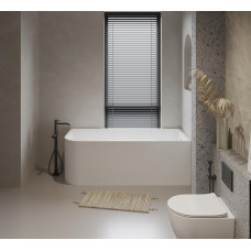 Асимметричная угловая акриловая ванна BelBagno BB712-1600-730-R
