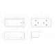 Асимметричная угловая акриловая ванна BelBagno BB712-1600-730-R Асимметричная угловая акриловая ванна BelBagno BB712-1600-730-R