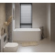 Асимметричная угловая акриловая ванна BelBagno BB712-1600-730-L Асимметричная угловая акриловая ванна BelBagno BB712-1600-730-L