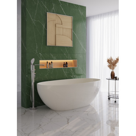 Ванна отдельностоящая CEZARES CZR-RELAX-170-80-56-WM-PFB, цвет молочный белый Ванна отдельностоящая CEZARES CZR-RELAX-170-80-56-WM-PFB, цвет молочный белый