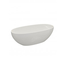 Ванна отдельностоящая CEZARES CZR-RELAX-170-80-56-WM-PFB, цвет молочный белый