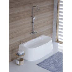 Ванна акриловая 170х82 Cezares CZR-LUX-WALL-170-80-58