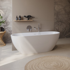 Ванна отдельностоящая BelBagno BB701-1600-730-K