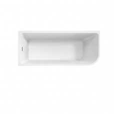 Асимметричная угловая акриловая ванна BelBagno BB712-1700-730-L