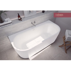 Ванна акриловая 180х80 Cezares METAURO-INT-Wall-180-80-60