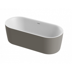Ванна акриловая матовая Cezares METAURO-INT-Central-180-80-60-G-W-MATT