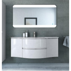 Мебель для ванной Cezares VAGUE 138 см Bianco lucido