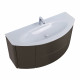 Мебель для ванны Cezares EDEN 120 Grigio talpa opaco 54407 Мебель для ванны Cezares EDEN 120 Grigio talpa opaco 54407