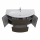 Мебель для ванны Cezares EDEN 120 Grigio talpa opaco 54407 Мебель для ванны Cezares EDEN 120 Grigio talpa opaco 54407