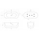Ванна отдельностоящая BelBagno BB706-1700-770 Ванна отдельностоящая BelBagno BB706-1700-770