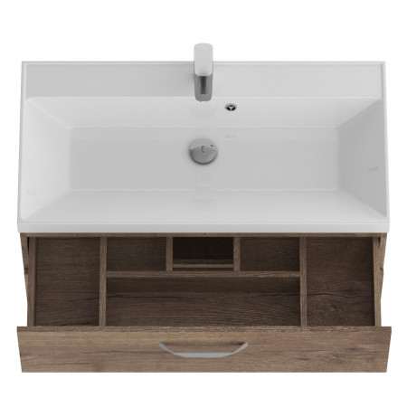 Тумба с раковиной BelBagno AURORA-900-2C-SO-RT Тумба с раковиной BelBagno AURORA-900-2C-SO-RT