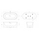 Ванна отдельностоящая BelBagno BB705-1700-800 Ванна отдельностоящая BelBagno BB705-1700-800