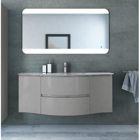 Мебель для ванной Cezares VAGUE 138 Grigio lucido Мебель для ванной Cezares VAGUE 138 Grigio lucido