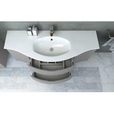 Мебель для ванной Cezares VAGUE 138 Grigio lucido