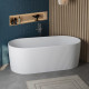 Ванна акриловая отдельностоящая матовая BelBagno BB411-1700-800-MATT Ванна акриловая отдельностоящая матовая BelBagno BB411-1700-800-MATT