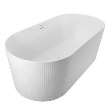 Ванна акриловая отдельностоящая матовая BelBagno BB411-1700-800-MATT