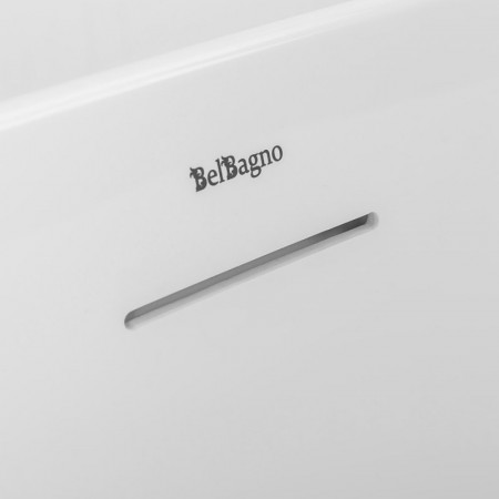 Ванна акриловая отдельностоящая матовая BelBagno BB413-1700-800-MATT Ванна акриловая отдельностоящая матовая BelBagno BB413-1700-800-MATT