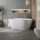 Ванна акриловая отдельностоящая BelBagno BB413-1500-800 Ванна акриловая отдельностоящая BelBagno BB413-1500-800