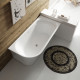 Асимметричная угловая акриловая ванна BelBagno BB410-1700-780-R Асимметричная угловая акриловая ванна BelBagno BB410-1700-780-R